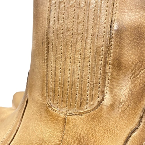 Free People New Frontier Western Chelsea Boho Ankle Boot 38 8 - Picture 9 of 10